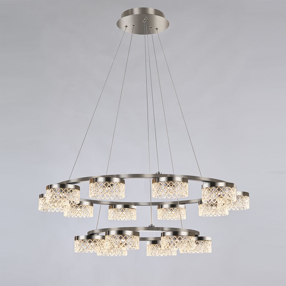 Люстра MD21020075-16B satin nickel