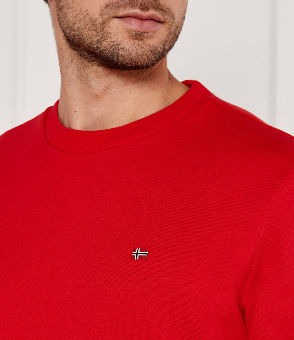 Худи Balis Crew 1 Napapijri - красный(NP0A4FQW)