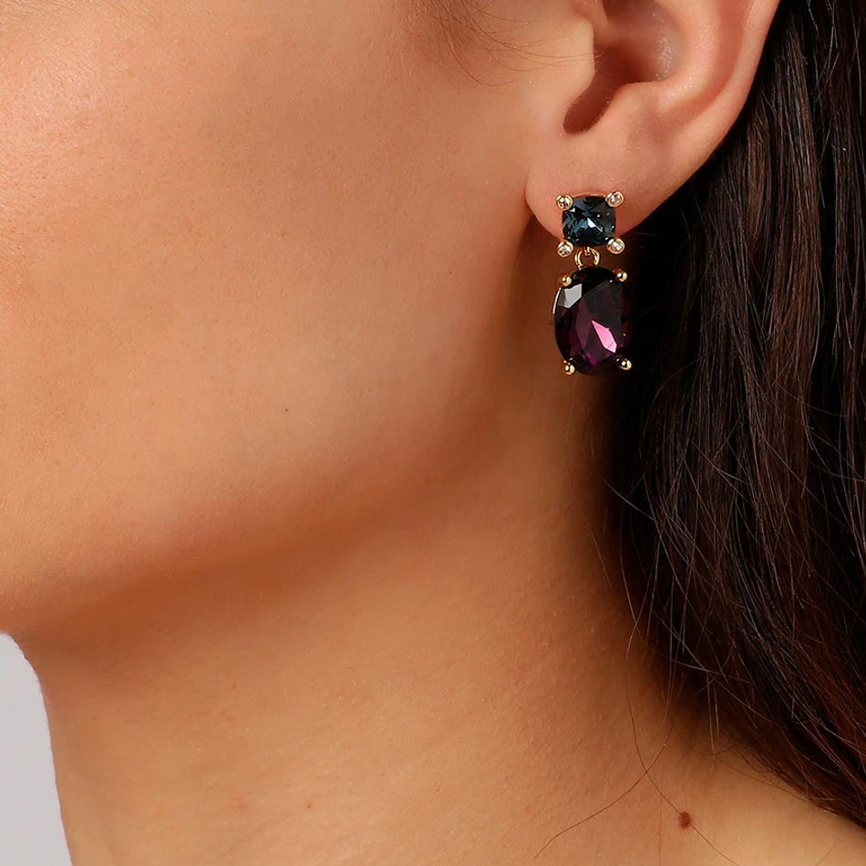 Серьги Dyrberg Kern ANTONIA SG PURPLE 390057 V/G