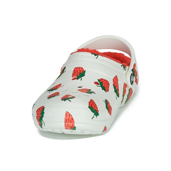 Crocs Comfort Wear-Resistant Cotton Sandal 'White Red'