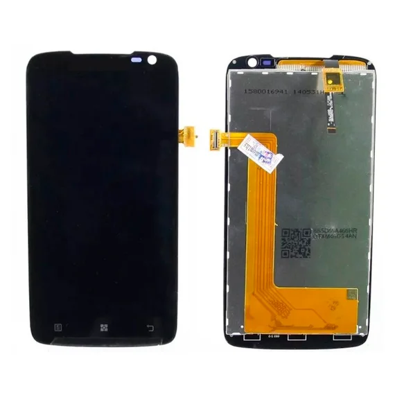 Дисплей для Lenovo S820 в сборе с тачскрином Черный