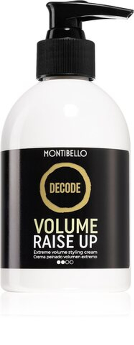 Montibello Decode Volume Raise Up - пена для укладки, подчеркивающая форму прически /   200  ml  / GTIN 8429525415175