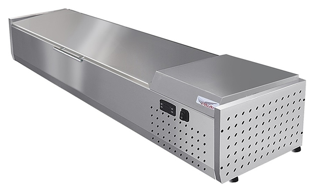 Витрина холодильная Finist ToppingBox НХВкр-4,5, с крышкой