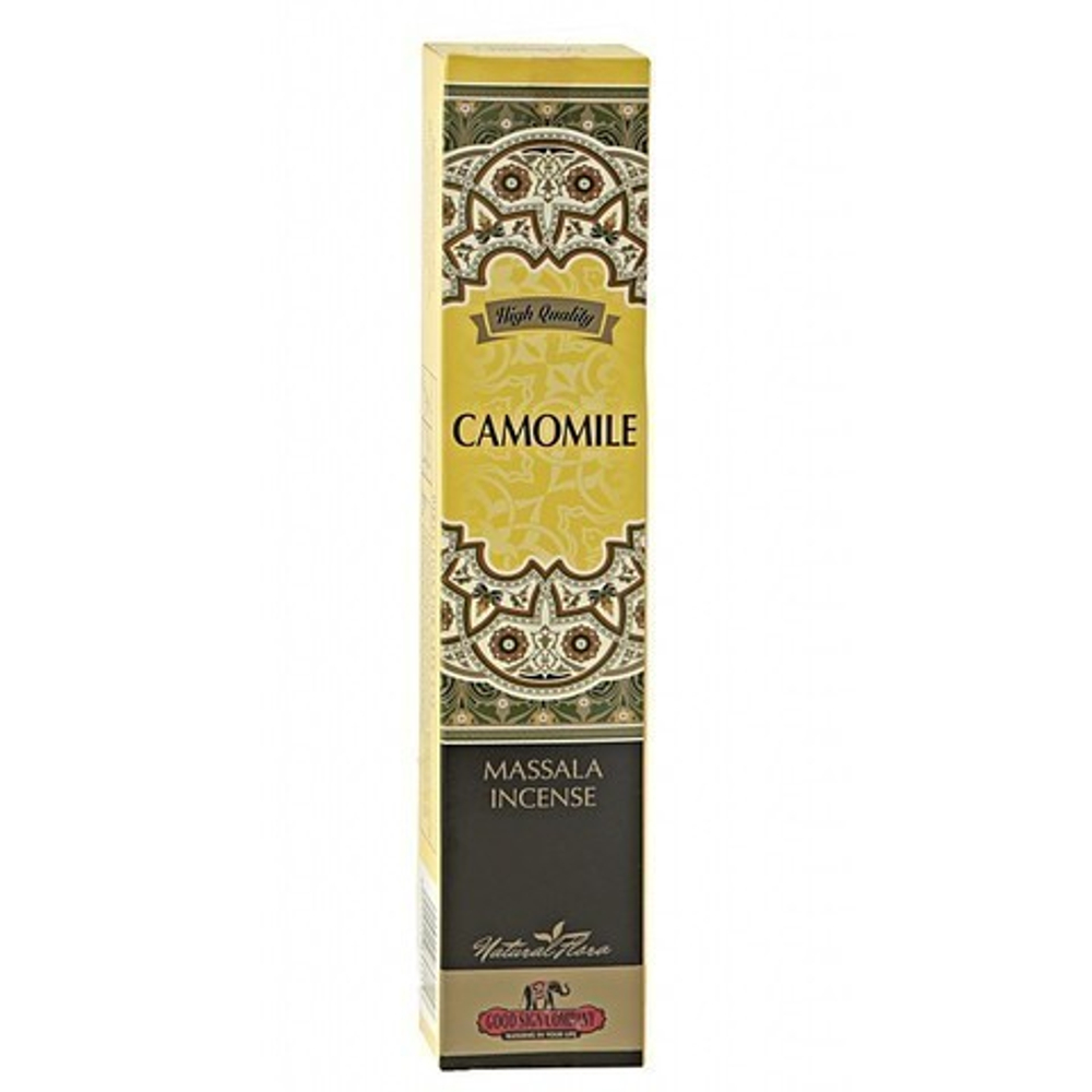 Good Sign Camomile Благовоние-масала Ромашка, 7 шт, 6-8 г