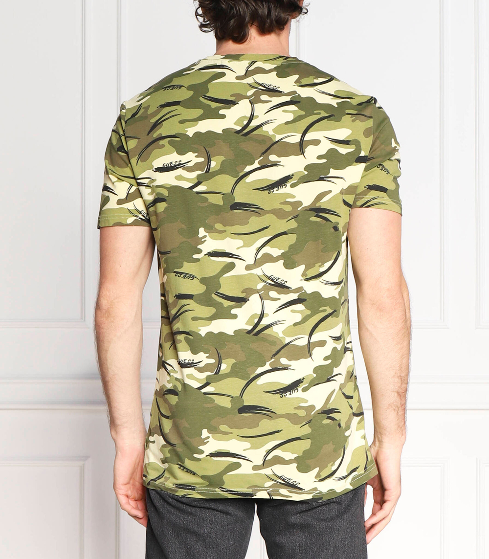 футболка eleazar GUESS - зеленый(M3RI04 J1314)