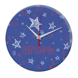 Часы подарок для Игоря Декор для дома, подарок