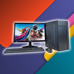 Компьютер с Монитором 19, для работы и дома, i3 4 ядра, ОЗУ-4GB, SSD 128GB, Windows 11