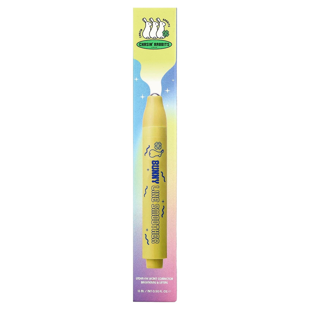 Chasin' Rabbits, Bunny Line Smoother, секретный корректор для кожи вокруг глаз, осветление и лифтинг, 15 мл (0,5 жидк. Унции)