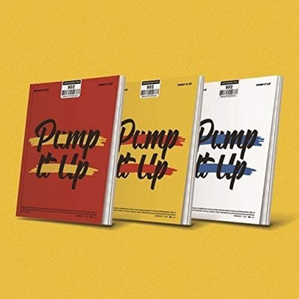 Альбом Golden Child - Pump It Up 2nd Single Album 3 Version SET