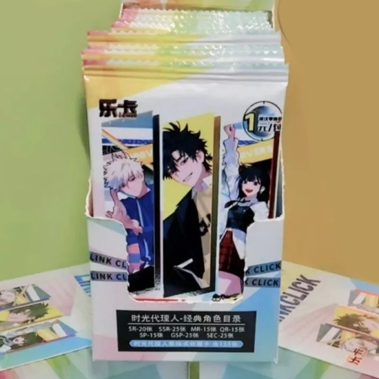 Коллекционные карточки Агенты времени №2 (3 карточки в бустере)