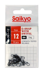 Вертлюг с застежкой Saikyo SA-301