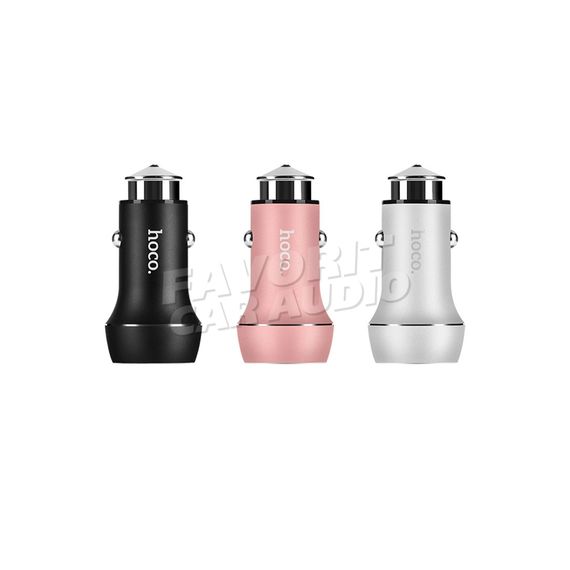 АЗУ 2USB HOCO Z7 Kingkong 2400mA металл чёрный