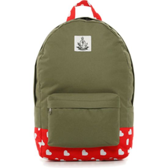 Рюкзак ЯКОРЬ Малый бот II ранга Оливковый / белые сердца