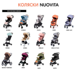 Детская прогулочная коляска Nuovita Jazz Beige/Бежевый