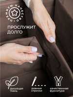 Кофр-трансформер для обуви 55х40х20 см, с 5-ю съемными перегородками, Прага