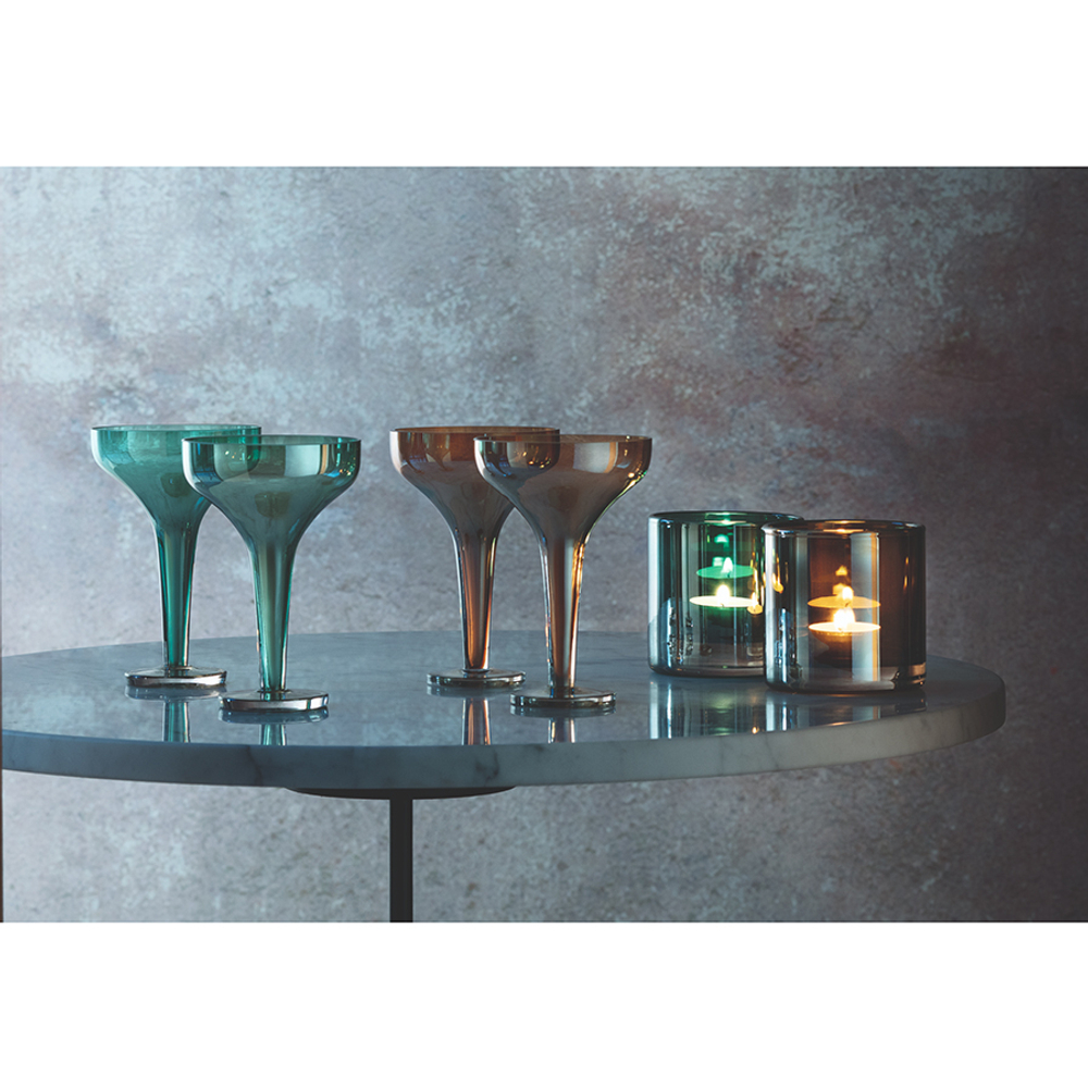 Подсвечник signature, epoque, 8,5 см, сапфир