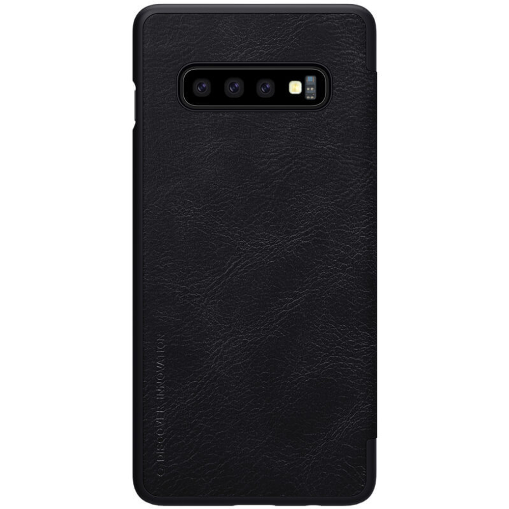 Кожаный чехол-книжка Nillkin Leather Qin для Samsung Galaxy S10 Plus