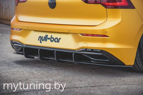 Диффузор бампера заднего для VOLKSWAGEN Golf VIII 19-...