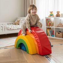 Мягкий игровой развивающий комплекс Romana Набор полуцилиндров "Радуга"