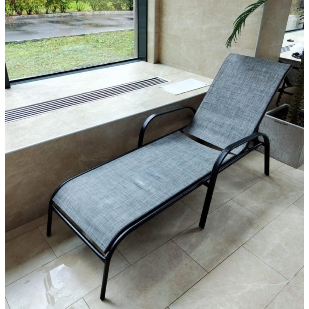 Шезлонг-лежак Afina Бирма MC-2051C Grey