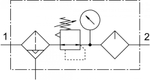 Блок подготовки воздуха Festo FRC-3/4-D-MIDI-A