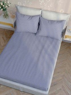 Простынь Сказка "Вязание" 150х215 см, перкаль