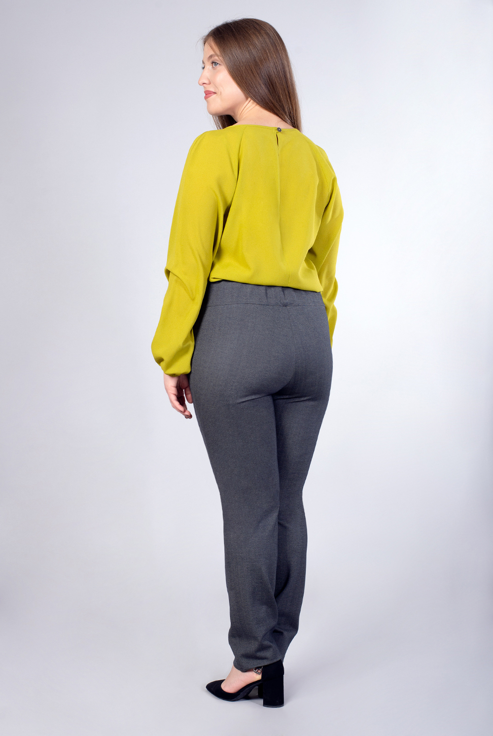 Брюки женские 3799зп, меланж #369Мел023799зп