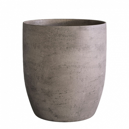 Кашпо VASE3 SMOKEY GREY D75 H82