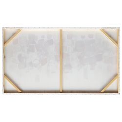 Панно декоративное Fleur, 80х140 см, бежевое