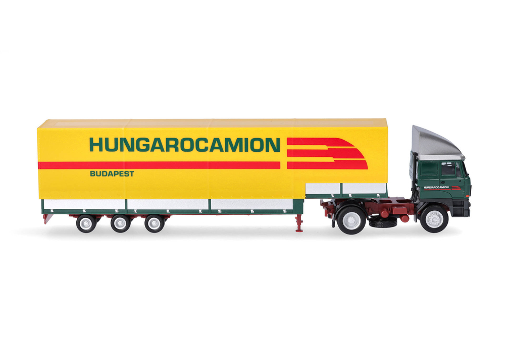 Грузовик Rába jumbo тентованный пп «Hungarocamion» (Венгрия/Будапешт)