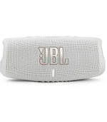 Портативная акустика JBL Charge 5, 40 Вт, white