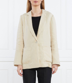 Льняный пиджак CASUAL LINEN SB BLAZER Tommy Hilfiger - кремовый(WW0WW37774)