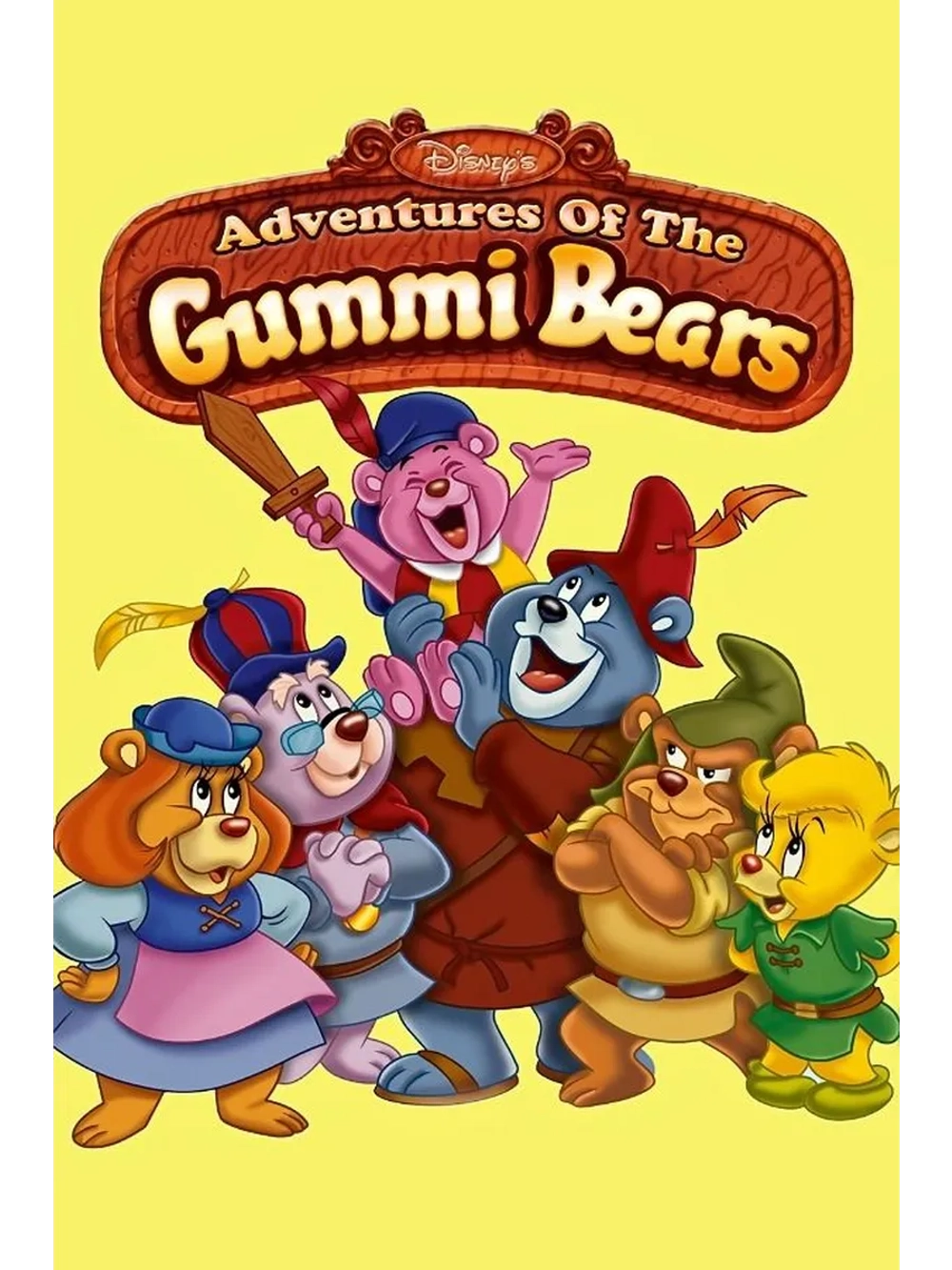 Приключения мишек Гамми, 1-36 серии (6 DVD) (DVD-R)