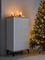 Комод ROYAL 5071 эко (Макиато-Черный)