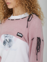Топ Aurora Bows Knitted Shrug
