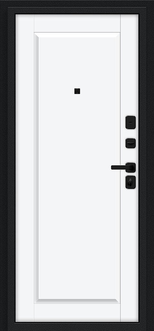 Сьют МФ/SBlack Букле черное/White Silk 205*96 левое