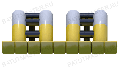 Надувной модуль препятствий «Дуга»