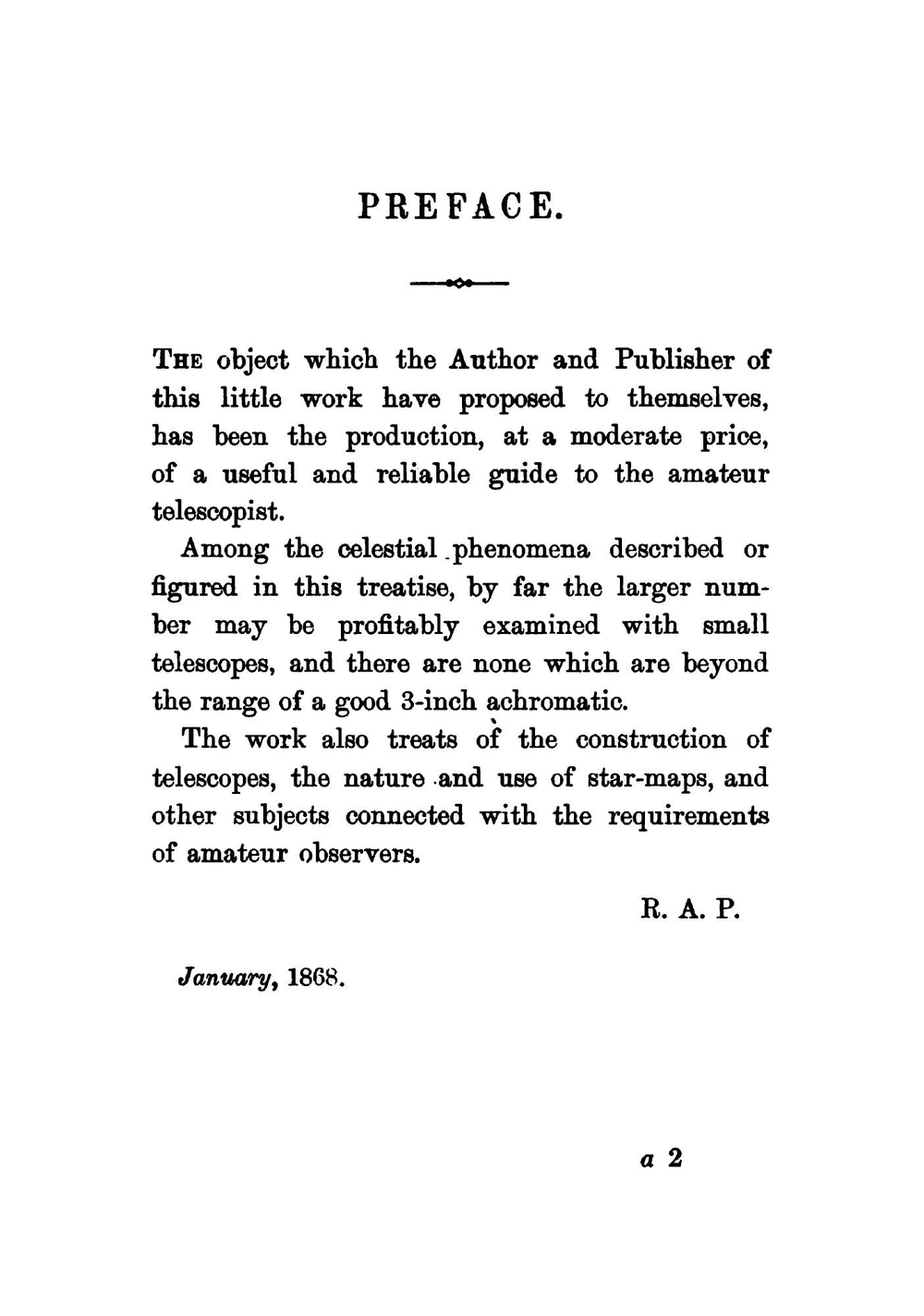 Half-hours with the telescope; being a popular guide to the use of the telescope as a means of amusement and instruction | Richard A. Proctor