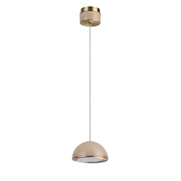 Подвес 6W 3000K 5453/6L светлая бронза/бежевый LULU Odeon Light Exclusive