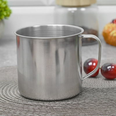 Кружка 600мл нерж 10см Эконом