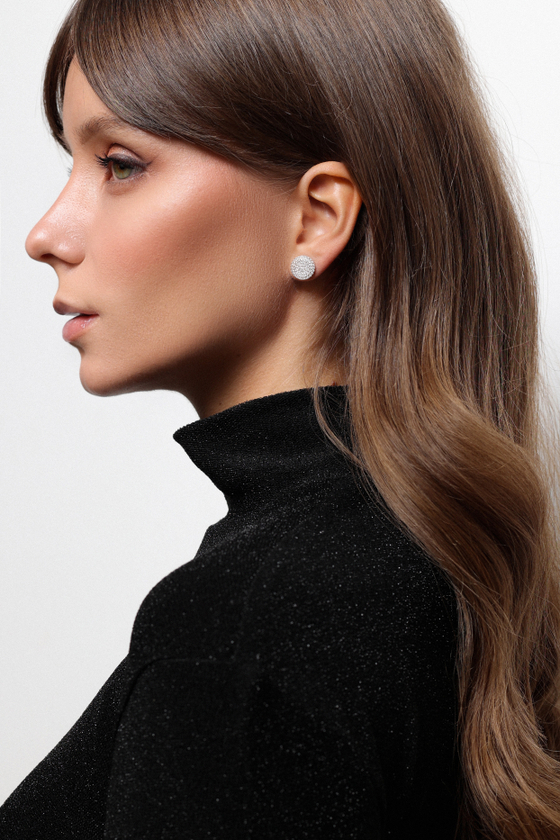 Серьги-пусеты NY