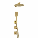 Душевая система WasserKRAFT Schunter 8200 SET2836 золото матовое