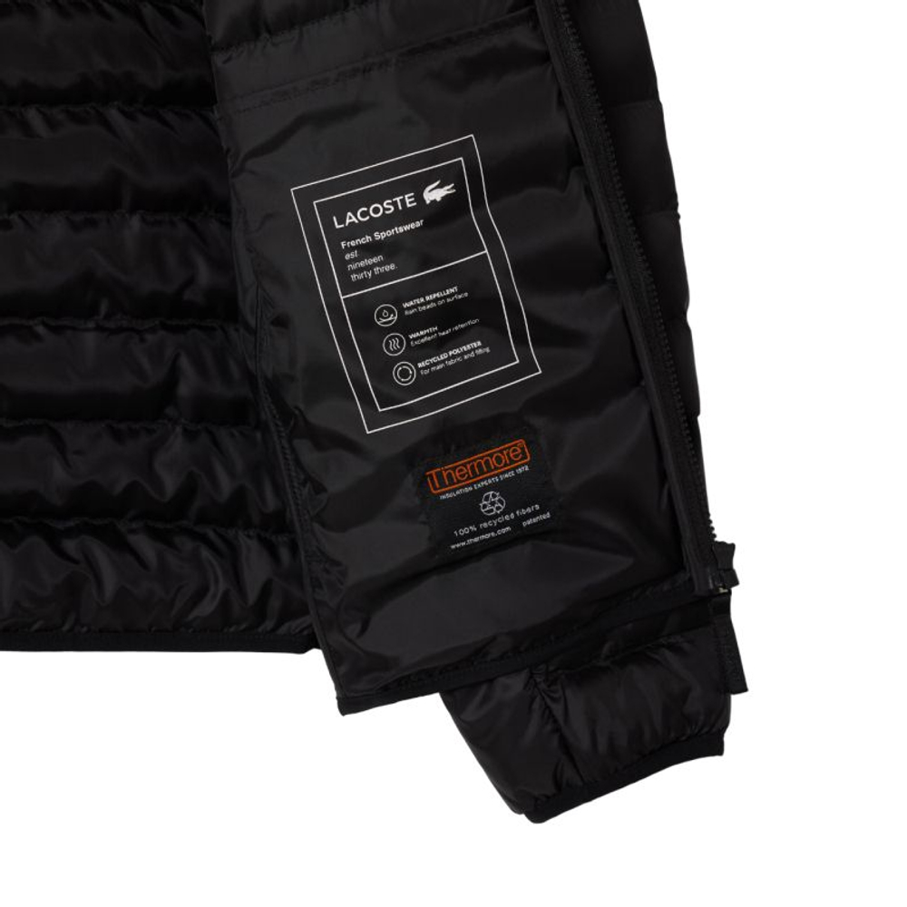 Куртка теннисная Lacoste Water-Repellent Quilted Puffed