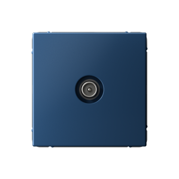 Розетка телевизионная проходная TV ArtGallery 4дБ механизм аквамарин SE GAL001192