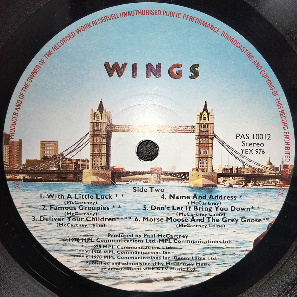 Wings / London Town (LP)