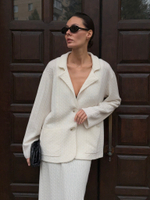 Жакет RIVERA, молочный