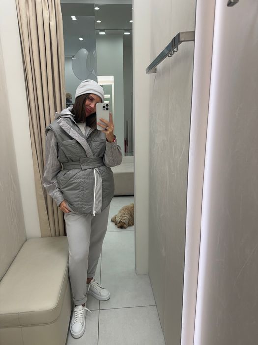 ЖИЛЕТ СОФИЛЬ СЕРЫЙ