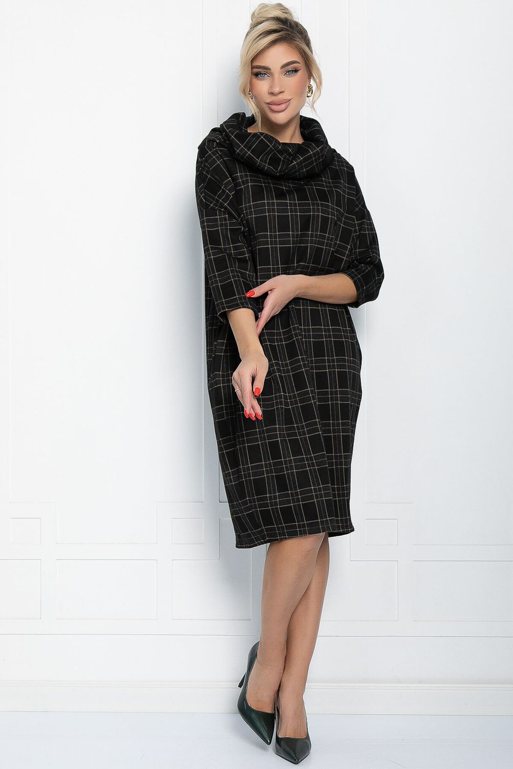 Платье Катрина (коричневое) П11633 LT Collection