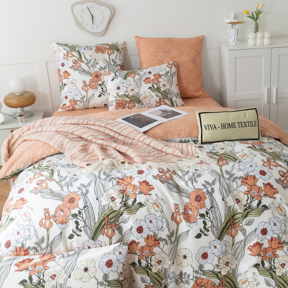 Комплект постельного белья Люкс Сатин 100% хлопок A338