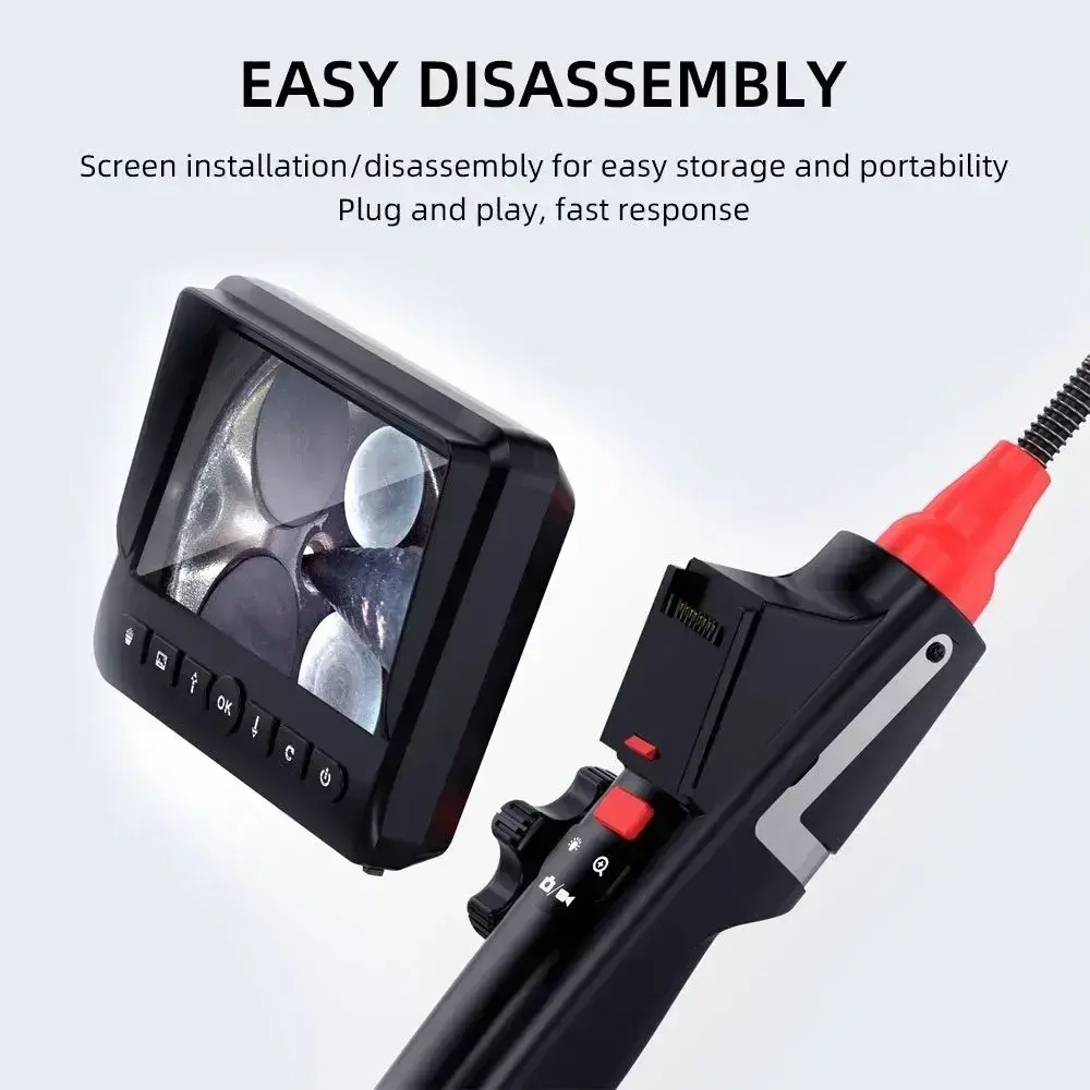 Эндоскоп/180 градусов/3.9 мм+ ЖК ДИСПЛЕЙ/ручной эндоскоп